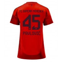 Camiseta Bayern Munich Aleksandar Pavlovic #45 Primera Equipación para mujer 2024-25 manga corta